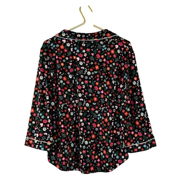 NEVER WORN Kate Spade New York Floral Pajama Set 3/4 Length Women’s L NEW - Picture 5 of 12